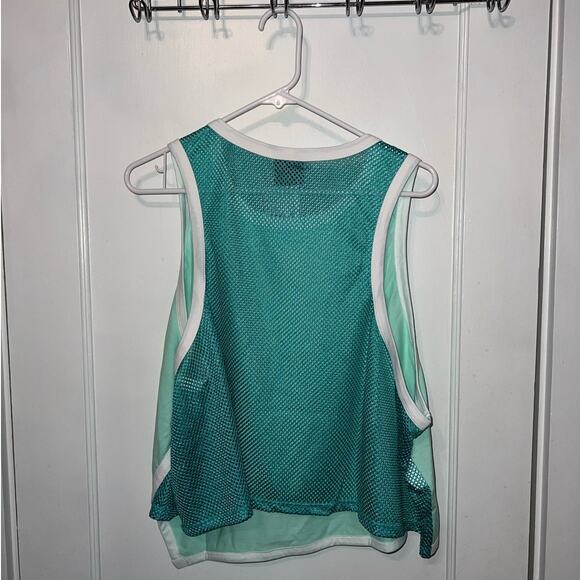 New Jordan Women's Jersey Mesh Logo Asymmetric Tank size 1X - Picture 5 of 6